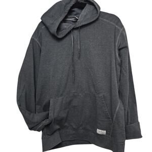 Eddie Bauer Men’s Gray 100% Cotton Hoodie – Size L